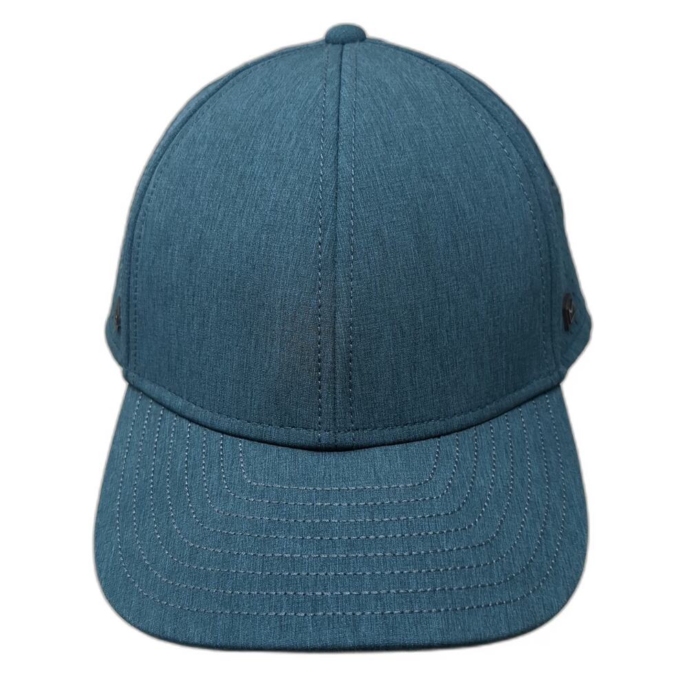 Melin A-Game Hydro Trucker Hat Blue One Size Perforated Performance Snapback